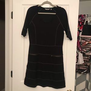 Athleta black dress